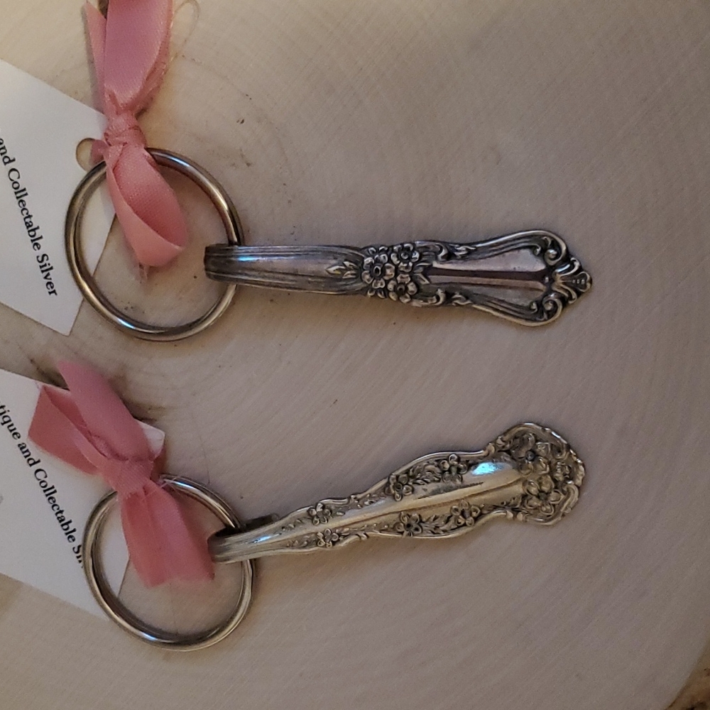 Vagabond House California Vintage Spoon Design Keychains Set 2 NEW - Picture 4 of 5
